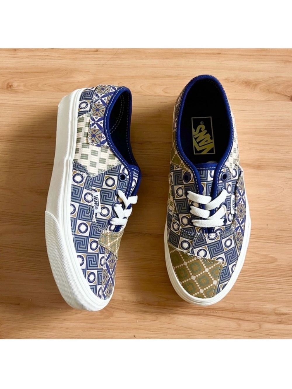 Vans Authentic 'Geometric Patchwork Women 7.0 US